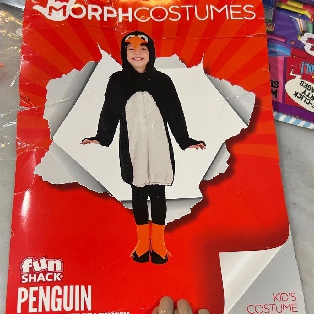 Kids Penguin Costume - Black and White